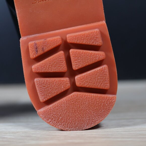 Robert Clergerie Shoes Mens Sz 8.5 E Wide Black Derby Leather Made in France - Picture 8 of 9